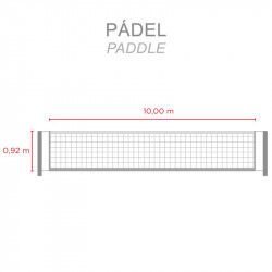 FILET DE PADEL CHAMPION ZASTOR - 5072