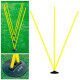 Base en caoutchouc de slalom 3 positions BASE-R3 ZASTOR 4183
