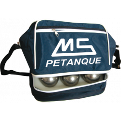 Sac pétanque VMS compartiment 6 boules MS PETANQUE