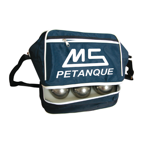 Sac pétanque VMS compartiment 6 boules MS PETANQUE