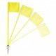4 DRAPEAUX DE CORNER PROFESSIONNELS WORLD ZASTOR - 4547