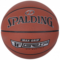Ballon basket MAX GRIP T7 (TAILLE 7) composite indoor outdoor SPALDING