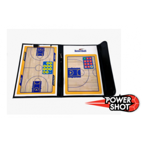 TABLETTE TACTIQUE DOUBLE FACE BASKET-BALL POWERSHOT