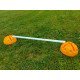 LOT DE 5 JALONS DE SLALOM 80 CM BLANC POWERSHOT