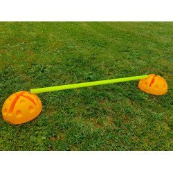 JALON DE SLALOM 80CM JAUNE POWERSHOT
