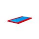 TAPIS DE GYMNASTIQUE BORDS ROUGES SOLIDAIRES EN BOUTS 200X100X4CM DIMASPORT - 23120