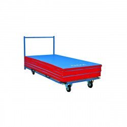 TREMPLIN DE GYMNASTIQUE EN MOUSSE - 120X60X25CM - DIMASPORT