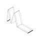CHEMIN DE GYMNASTIQUE BORDS ROUGES VELCRO EN BOUT 600X200X5,5CM DIMASPORT - 23870