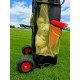 Chariot d'équipement Football Noir et Jaune POWERCART TA329