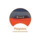 MATELAS DE RECEPTION 300X200X20CM BORDS ROUGES - ASSOCIATIF VELCRO EN BOUT DIMASPORT - 25110