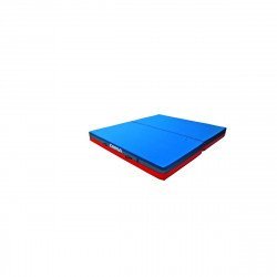 MATELAS DE RECEPTION REPLIABLE EN 2 PARTIES 200X100X10CM DIMASPORT - 23197