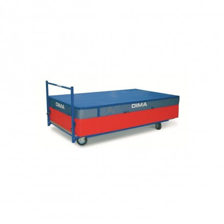 CHARIOT DE TRANSPORT HORIZONTAL POUR MATELAS ET SAUTOIR DIMASPORT - 22351