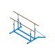 BARRES MIXTES DE GYMNASTIQUE SCOLAIRE AVEC PIEDS REPLIABLES ET ROULEMENTS DIMASPORT - 24176