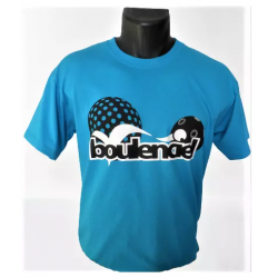 T-SHIRT COTON BLEU BOULENCIEL