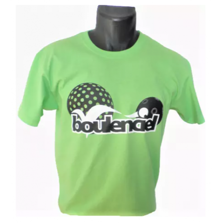 T-SHIRT COTON VERT BOULENCIEL