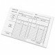 BLOC DE 25 FEUILLES D'ARBITRE DE MATCH ZASTOR 