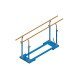 BARRES PARALLELES DE GYMNASTIQUE ENTRAINEMENT AVEC PIEDS REPLIABLES ET ROULEMENTS DIMASPORT - 24156