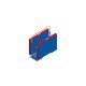 BARRES ASYMETRIQUES A POSER SUR PIEDS REPLIABLES AVEC ROULEMENTS ET MATELAS INTEGRE DIMASPORT - 24196