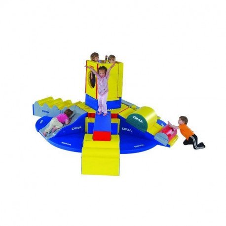 PARCOURS DE MOTRICITÉ DES DIABOLIQUES 22 MODULES MOUSSE POUR ENFANTS DE 2-8 ANS DIMASPORT - K3580