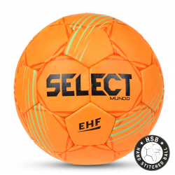 Ballon handball MUNDO V22 T0 (TAILLE 0) Orange SELECT