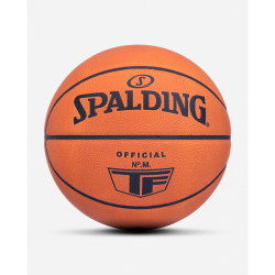 Ballon basket taille 7 officiel TF MODEL M T7 cuir indoor SPALDING