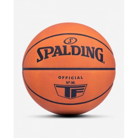 Ballon basket intérieur taille 7 officiel TF MODEL M en cuir T7 SPALDING
