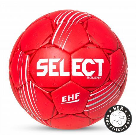 Ballon handball SOLERA V22 T2 (TAILLE 2) Rouge SELECT