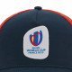 CASQUETTE COUPE DU MONDE DE RUGBY FRANCE 2023 MARINE ROUGE MACRON