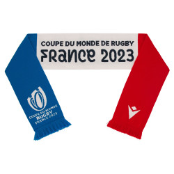 Écharpe COUPE DU MONDE DE RUGBY FRANCE 2023 bleu blanc rouge MACRON 57127026