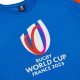 T-shirt COUPE DU MONDE DE RUGBY FRANCE 2023 adulte femme bleu MACRON 