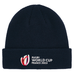 Bonnet BEANIE COUPE DU MONDE DE RUGBY FRANCE 2023 marine MACRON 57127025