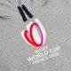 Sweat capuche COUPE DU MONDE DE RUGBY FRANCE 2023 junior gris MACRON