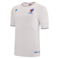 T-shirt COUPE DU MONDE DE RUGBY FRANCE 2023 adulte blanc MACRON 57127259
