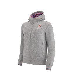 Veste capuche COUPE DU MONDE DE RUGBY FRANCE 2023 junior gris MACRON 57127279