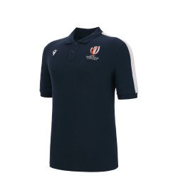 Polo COUPE DU MONDE DE RUGBY FRANCE 2023 junior marine MACRON 