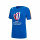 T-shirt COUPE DU MONDE DE RUGBY FRANCE 2023 junior fille bleu MACRON