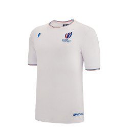 T-shirt COUPE DU MONDE DE RUGBY FRANCE 2023 junior blanc MACRON 