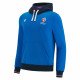 Sweat capuche COUPE DU MONDE DE RUGBY FRANCE 2023 adulte bleu MACRON