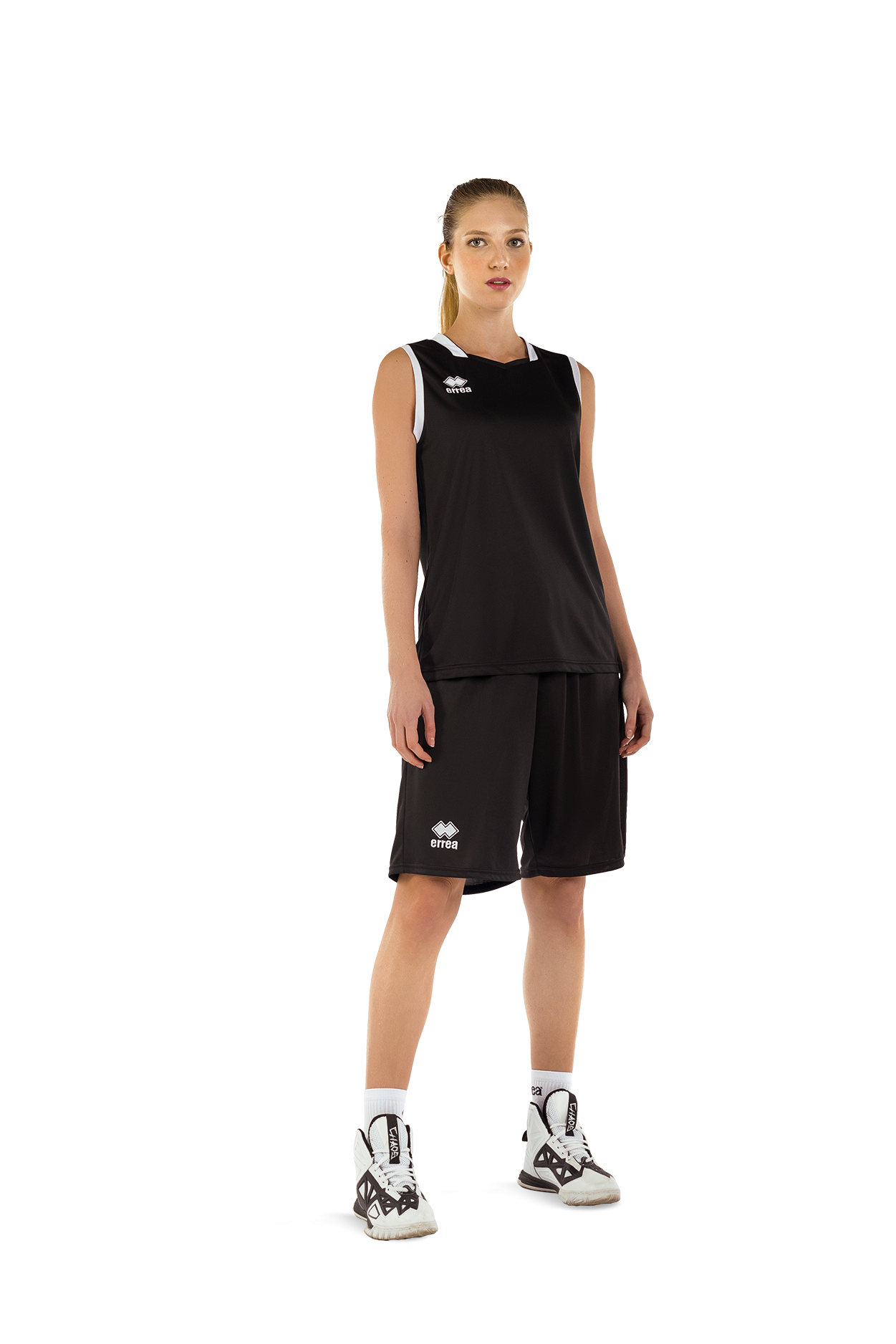 ENSEMBLE BASKET ADULTE FEMME MAILLOT MAGIC + SHORT LARRY ERREA - VENTE  PRIVEE SPORTS