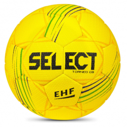 Ballon handball taille 1 TORNEO DB T1 Jaune SELECT