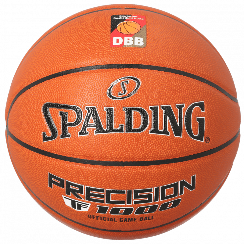 Ballon basket taille 6 DBB PRECISION TF 1000 T6 SPALDING 77215Z