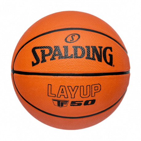 Ballon basket LAYUP TF 50 caoutchouc outdoor SPALDING