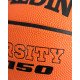 Ballon basket intérieur extérieur taille 5 VARSITY FIBA TF 150 en caoutchouc T5 SPALDING