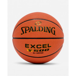 Ballon basket taille 6 EXCEL TF 500 T6 composite indoor outdoor SPALDING