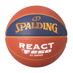 Ballon basket LNB REACT TF 250 2022 composite indoor outdoor SPALDING