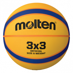 Ballon basket 3X3 STREET B33T2000 MOLTEN