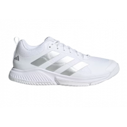 Chaussures ADIDAS COURT TEAM BOUNCE 2.0 femme Cloud White / Silver Metallic / Grey One