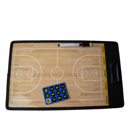 Tablette magnétique tactique BASKETBALL 35 X 20 CM POWERSHOT