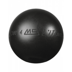 Boules de pétanque INOX NOIR L'IT MS PETANQUE AVEC GRAVURE