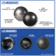 Boules de pétanque CARBONE 1 PACT MS PETANQUE AVEC GRAVURE